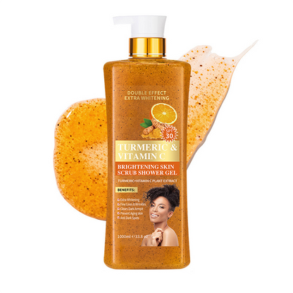 🌿Duschgel mit Kurkuma + Vitamin C💛 Reinigung & strahlende Haut