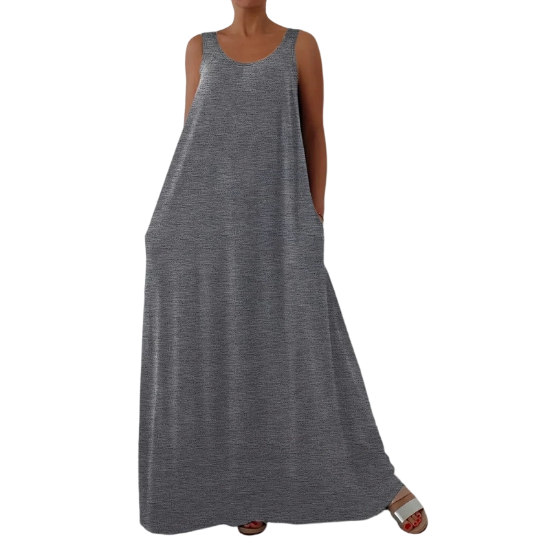 🌼2026 Neue Kollektion🌼 Damen Ärmelloses Lässiges Maxikleid 💃