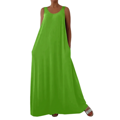 🌼2026 Neue Kollektion🌼 Damen Ärmelloses Lässiges Maxikleid 💃