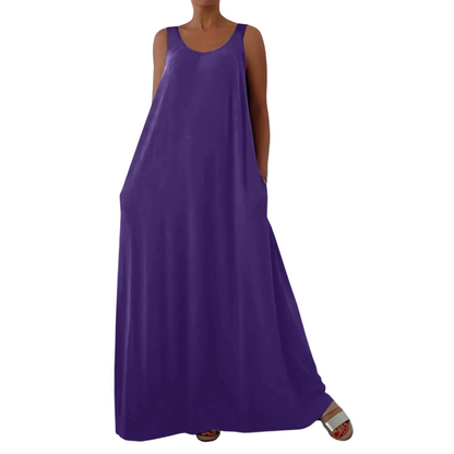 🌼2026 Neue Kollektion🌼 Damen Ärmelloses Lässiges Maxikleid 💃