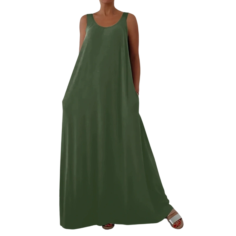 🌼2026 Neue Kollektion🌼 Damen Ärmelloses Lässiges Maxikleid 💃