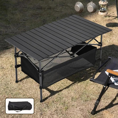 🏕️50% RABATT! 🪑 Tragbarer Campingtisch – Klappbar, stabil & schnell aufgebaut – Ideal für Camping, Picknick & Strand ☀️