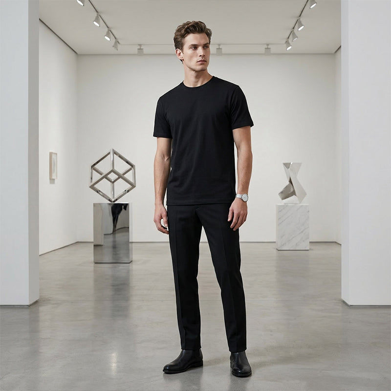 🆕🔥2026 Neuheit Klassisches T-Shirt mit Rundhalsausschnitt für Herren 👕👨