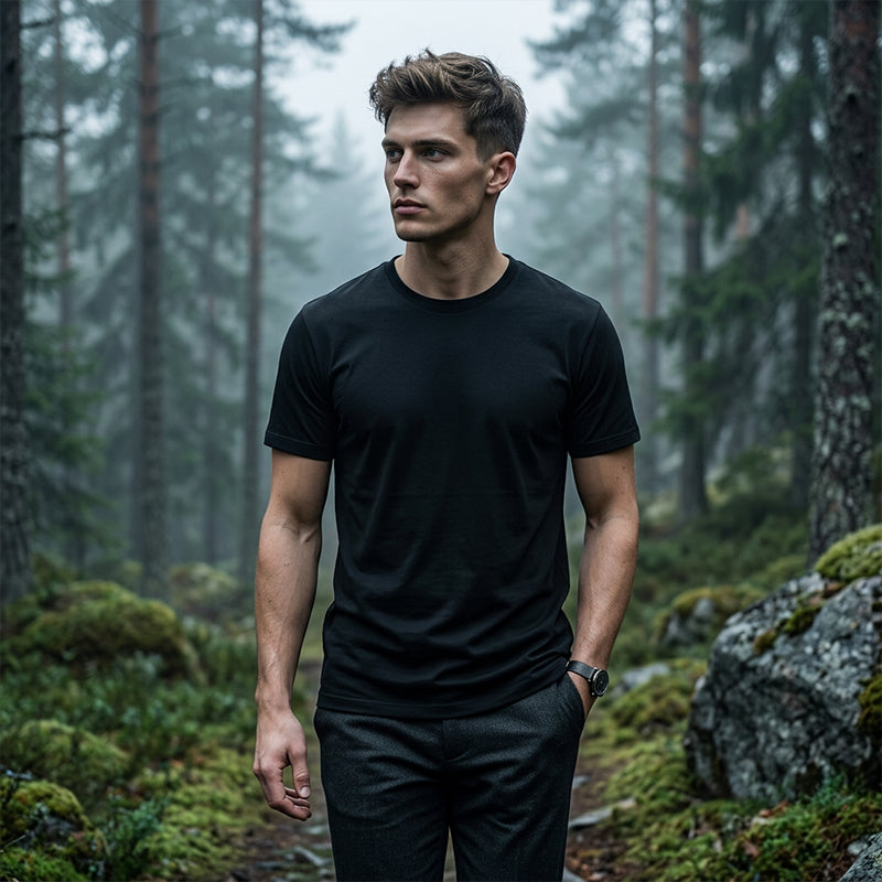 🆕🔥2026 Neuheit Klassisches T-Shirt mit Rundhalsausschnitt für Herren 👕👨