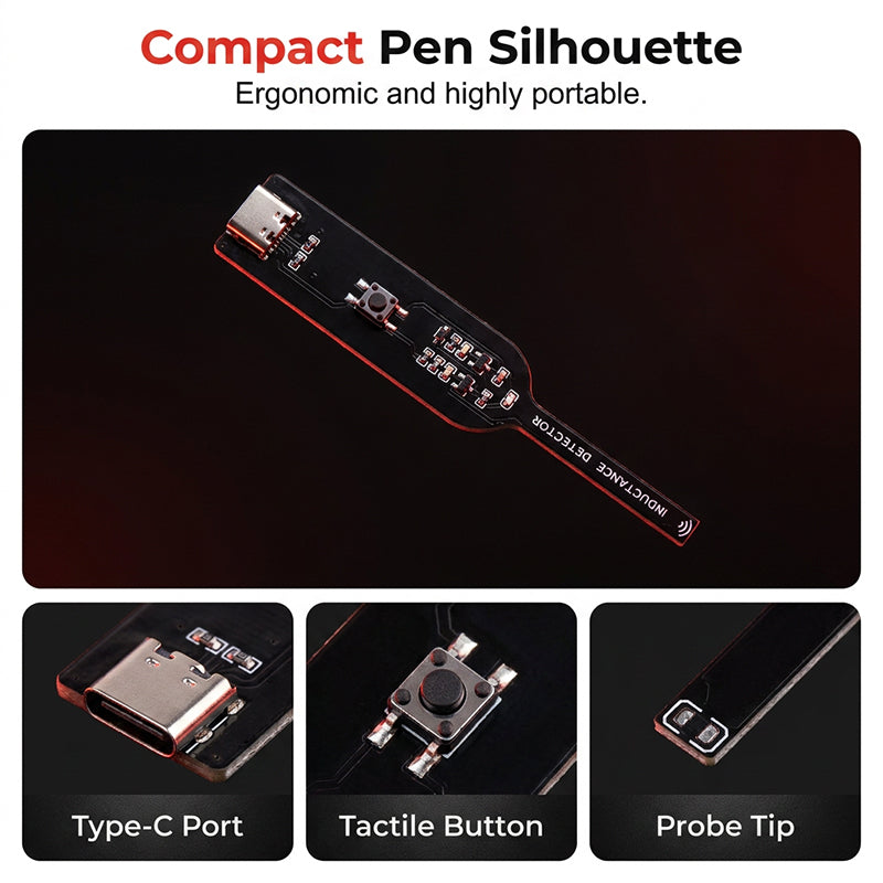 🎁Mehr kaufen, mehr sparen✨🔥USB-C-Induktivitätsdetektor-Stift zur Hauptplatinen-Reparatur