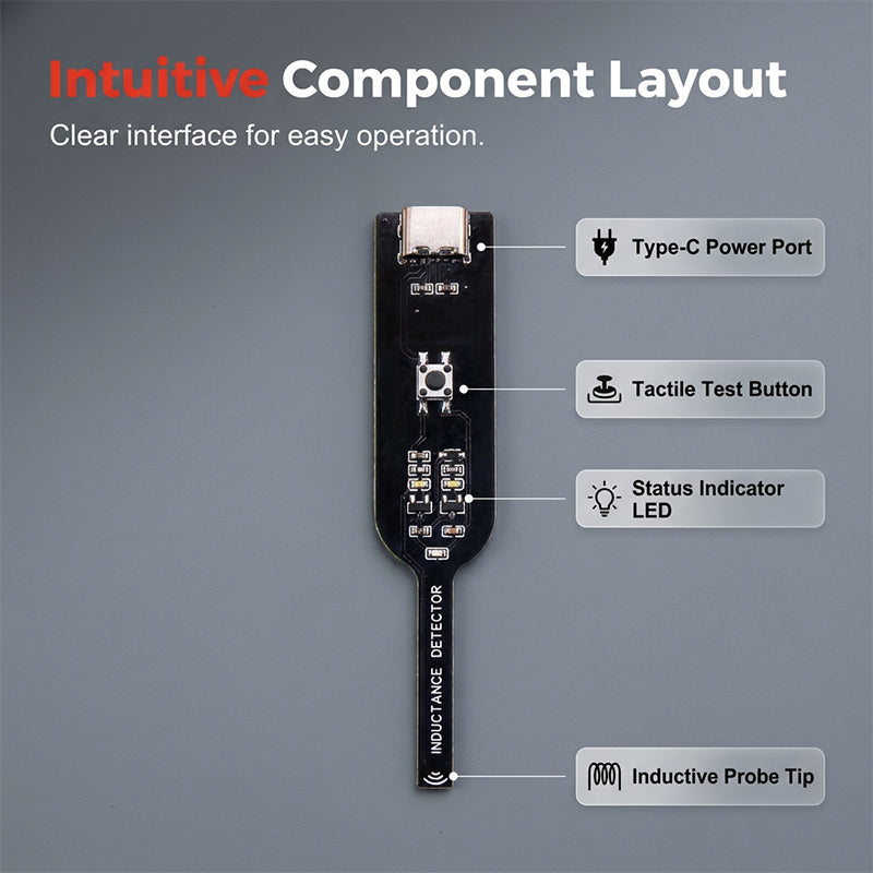 🎁Mehr kaufen, mehr sparen✨🔥USB-C-Induktivitätsdetektor-Stift zur Hauptplatinen-Reparatur