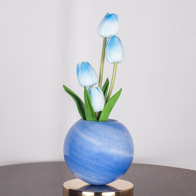 🌷💡🌸 Elegante Tulpenstrauß-Nachtlampe – Romantische Blumenlampe, Schlafzimmer Deko Nachtlicht