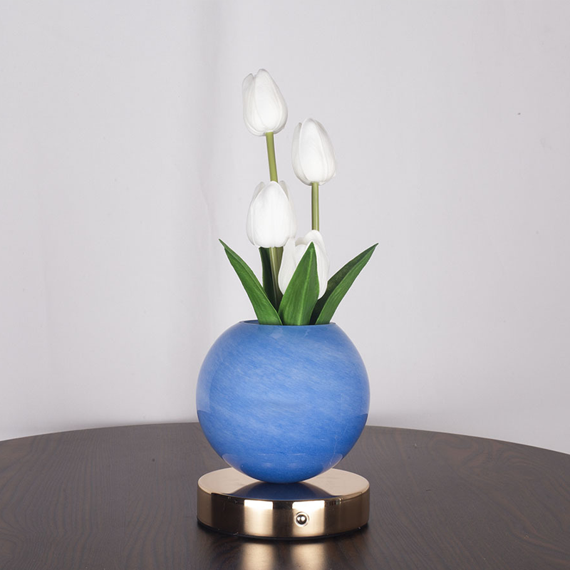 🌷💡🌸 Elegante Tulpenstrauß-Nachtlampe – Romantische Blumenlampe, Schlafzimmer Deko Nachtlicht