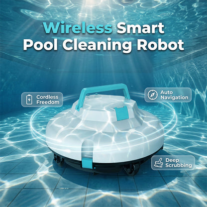 🌊🤖 Kabelloser Poolreiniger ✨ Intelligent & mit starker Saugkraft
