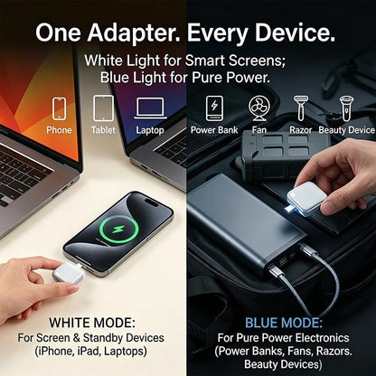 140W Schnelllade-Trenner mit KI-Erkennung – trennt automatisch bei vollem Akku – kompatibel mit Apple & Android – schützt vor Überladung🔋⚡