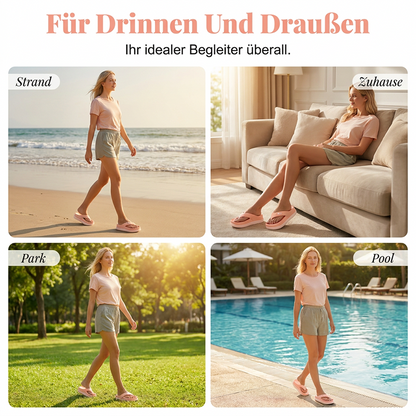 🔥2026 Neuheit Bestseller☁️ Wolkenweiche Plateau Flip-Flops für Damen🔥