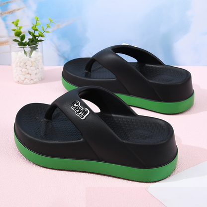 🔥2026 Neuheit Bestseller☁️ Wolkenweiche Plateau Flip-Flops für Damen🔥