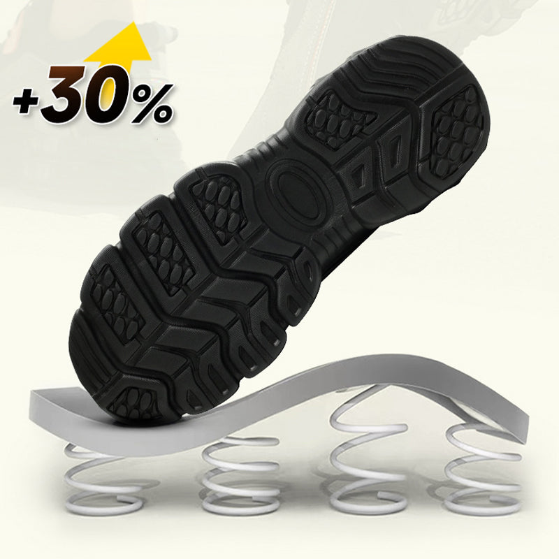 ⏳Nur 40% Rabatt zeitlich begrenzt ！！👟 Bequeme Sicherheitsschuhe für Herren mit schnell verstellbarer Schnalle✨