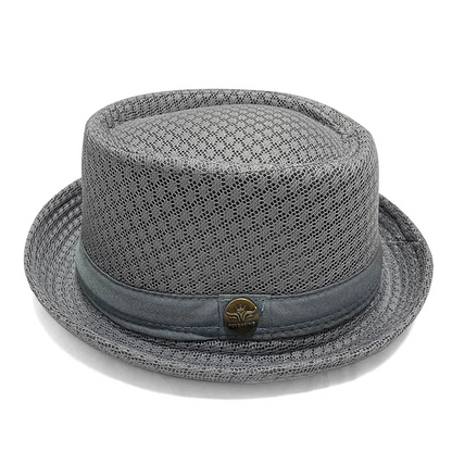 ✨50% RABATT!🎩Atmungsaktive Mesh Fedora Hut Sonnenschutzhut Herren Damen Leicht Outdoor Mütze