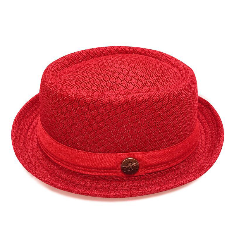 ✨50% RABATT!🎩Atmungsaktive Mesh Fedora Hut Sonnenschutzhut Herren Damen Leicht Outdoor Mütze