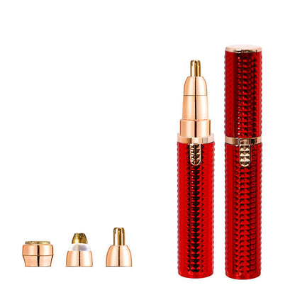 💆 LIMITIERTER 50% RABATT! 3-in-1 wiederaufladbarer Elektrischer Trimmer – Für Augenbrauen, Nasenhaare & Gesichtsbehaarung, USB-Ladung