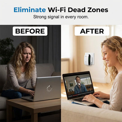 ⏳💥Begrenzte Aktion 50% Rabatt 📶 300 Mbit/s WLAN-Repeater & Signalverstärker ✨