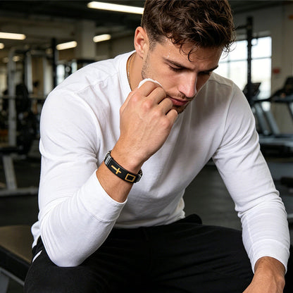 🎁1 Kaufen 1 Gratis! ✝️Herren Edelstahl Kreuz Armband