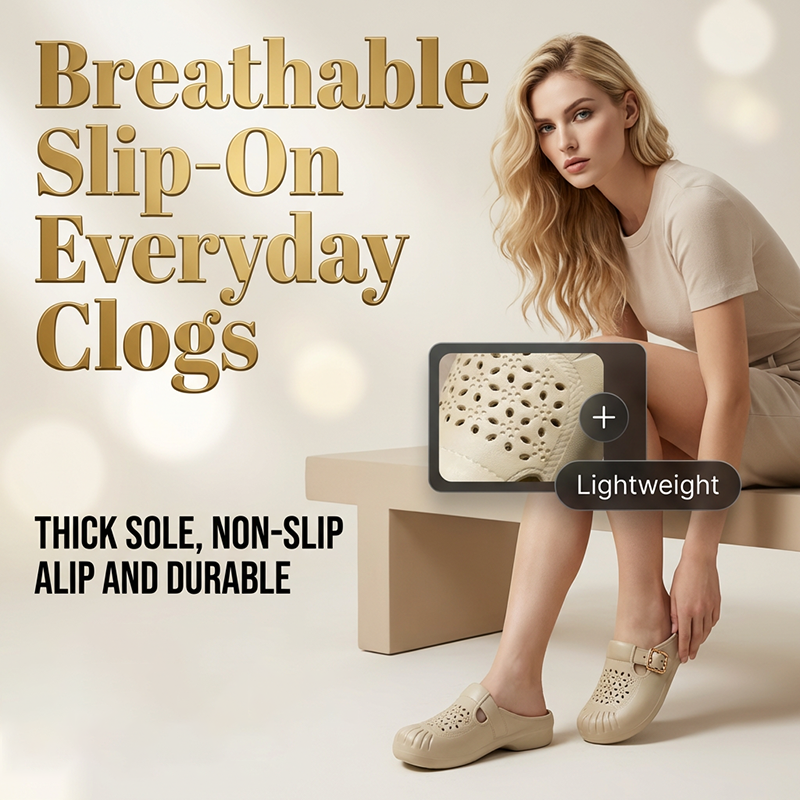 ⏰🔥50% RABATT begrenzte Zeit💰 Bequeme Slipper-Clogs für Damen 🥿✨