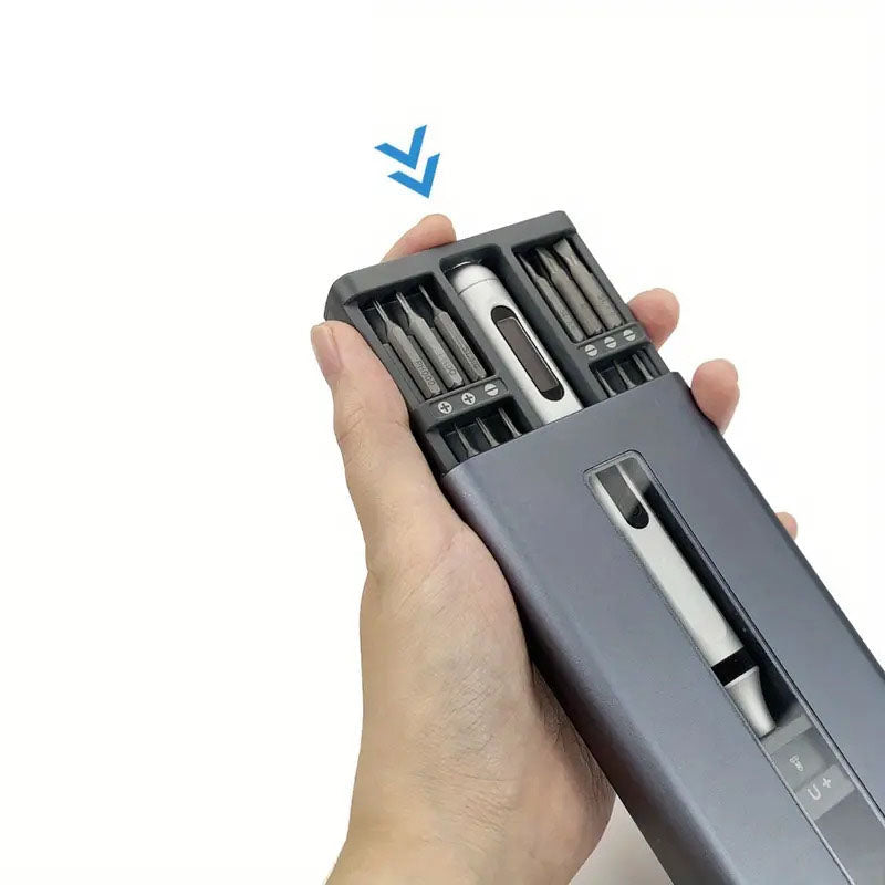 ⚙️50-in-1 Akku-Elektroschrauber🔩Präzisions Reparatur Werkzeugset📱USB-C Schnellladung für Heim & Handwerk🛠️