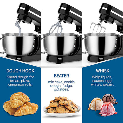 📢📢Letzter Tag – 50 % Rabatt!! ⏰Leistungsstarker Küchenmixer – Heavy Duty & Vielseitig 🥣 Für Backen & Kochen