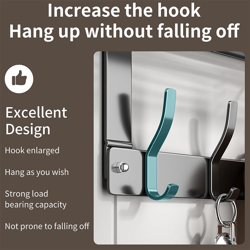 🚪 50% RABATT! 🧺 Über-Tür-Haken mit Aufbewahrungskorb – Platzsparend, stabil & leicht montiert – Ideal für Handtücher, Accessoires & Küchenutensilien 🏠