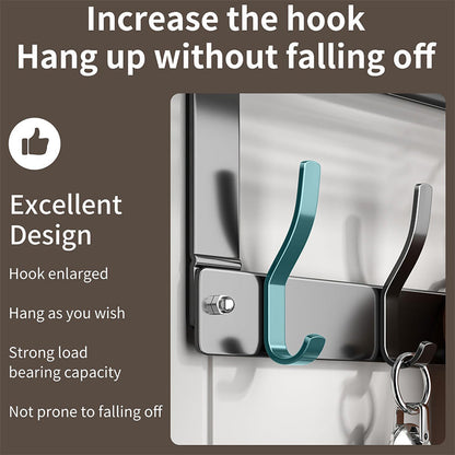 🚪 50% RABATT! 🧺 Über-Tür-Haken mit Aufbewahrungskorb – Platzsparend, stabil & leicht montiert – Ideal für Handtücher, Accessoires & Küchenutensilien 🏠