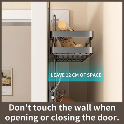 🚪 50% RABATT! 🧺 Über-Tür-Haken mit Aufbewahrungskorb – Platzsparend, stabil & leicht montiert – Ideal für Handtücher, Accessoires & Küchenutensilien 🏠