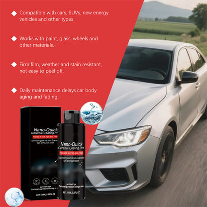 ⏰1+1 GRATIS nur für kurze Zeit! 🚗✨Nano-Keramikversiegelung für Autos – Lackschutz & Glanzpflege