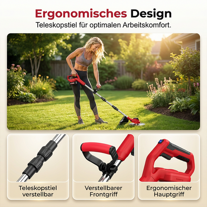 🔥Nur 50% Rabatt⚡Kabelloser elektrischer Rasentrimmer mit bürstenlosem Motor🌿