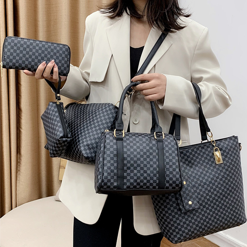 🔥50% RABATT👜 6-teiliges Taschenset | ✨ Hochwertiges PU-Leder · Klassisch, strapazierfähig und pflegeleicht🎒