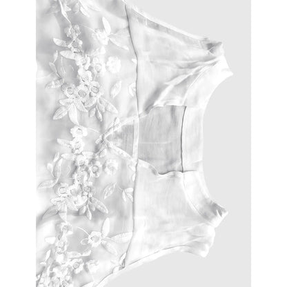 👚 50% RABATT! 🌸 Schickes ärmelloses Damenhemd mit Blumenmuster und Spitze – Feminin, luftig & vielseitig – perfekt für heiße Tage, Büro oder einen romantischen Look ✨
