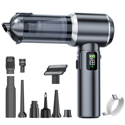 🧹🔋 Tragbarer Handstaubsauger | Bürstenloser Motor & Digitalanzeige ✨