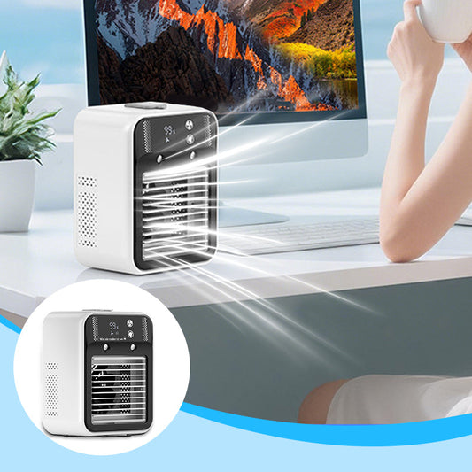 ⏰ 50% Rabatt! ❄️💧 Tragbare Klimaanlage mit Luftbefeuchter