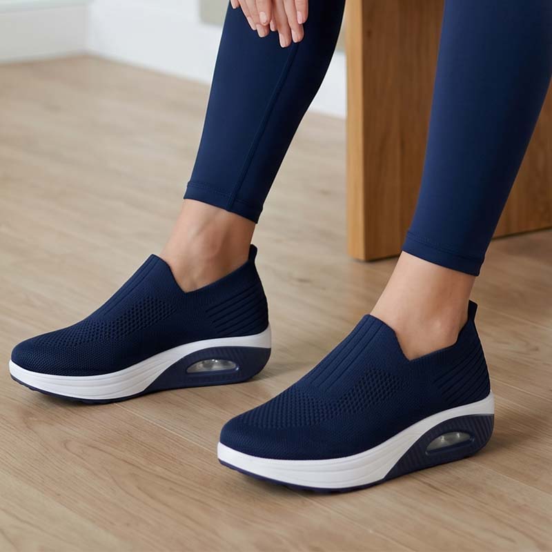 👟 Luftgepolsterte Slipper für Damen – leicht & federnd, ideal für Spaziergänge und Wanderungen 🏞️