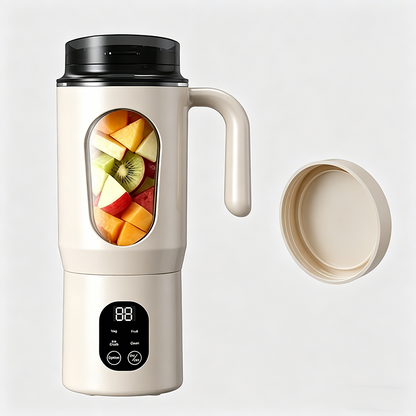 🥤Tragbarer Mixer 580ml mit Griff｜Frischer Saft jederzeit unterwegs✨