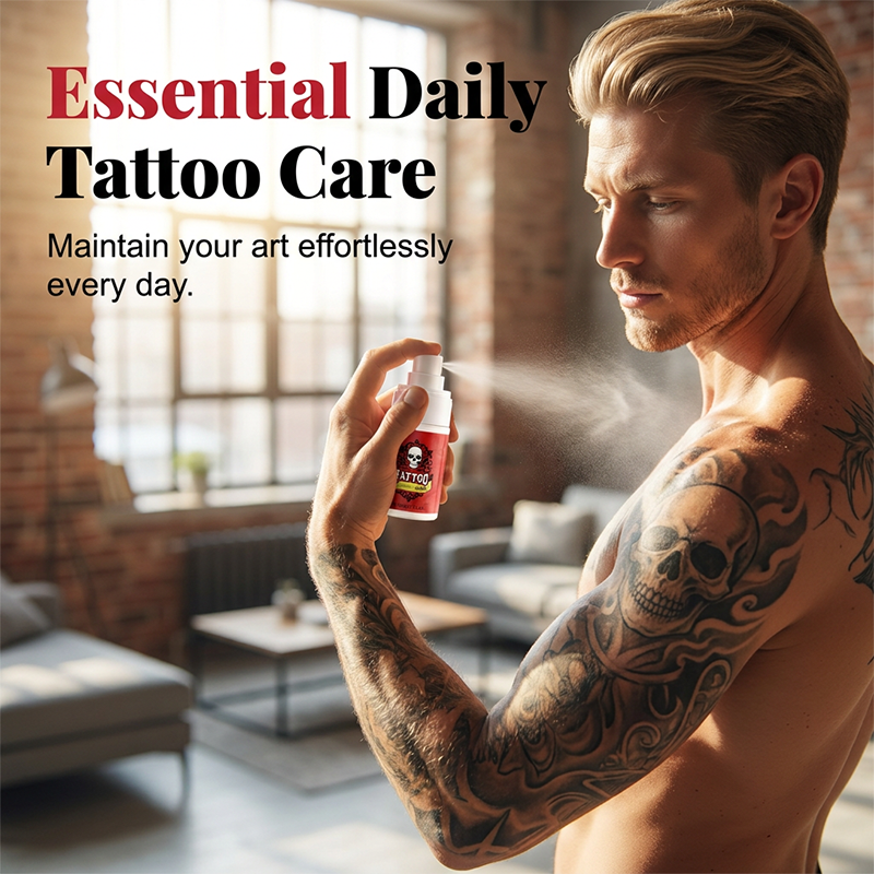 🥳HEISSER SALE 2026🥳💞50.000+ VERKAUFT!👵❤️ Mehr kaufen – mehr Geschenke!!  Feuchtigkeitsspendendes Spray zur Nachsorge bei Tattoos