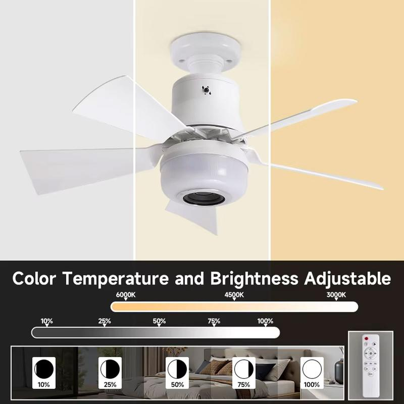 Smart-Home-Deckenventilator: Licht, RGB & Bluetooth-Speaker in einem! 💡🎶🌀