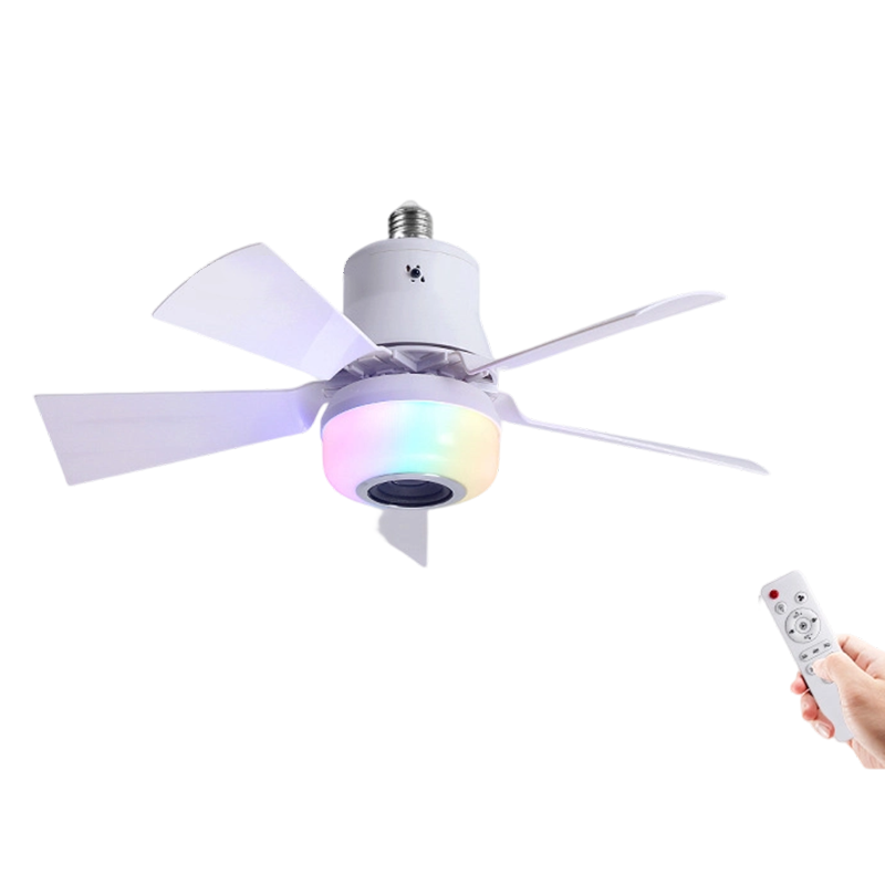 Smart-Home-Deckenventilator: Licht, RGB & Bluetooth-Speaker in einem! 💡🎶🌀