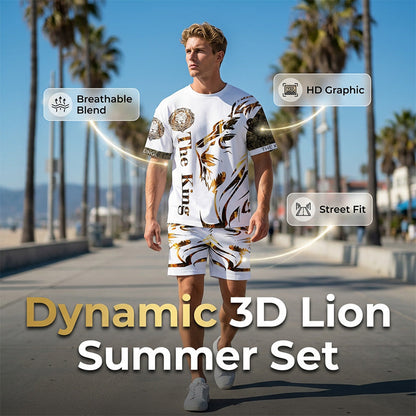 📢Mid-Season Sale: −50% nur für kurze Zeit⏰ 2-teiliges Freizeit-Set für Herren – bequemes Oberteil & Shorts, atmungsaktiv & vielseitig für Sommer & Alltag ☀️🩳