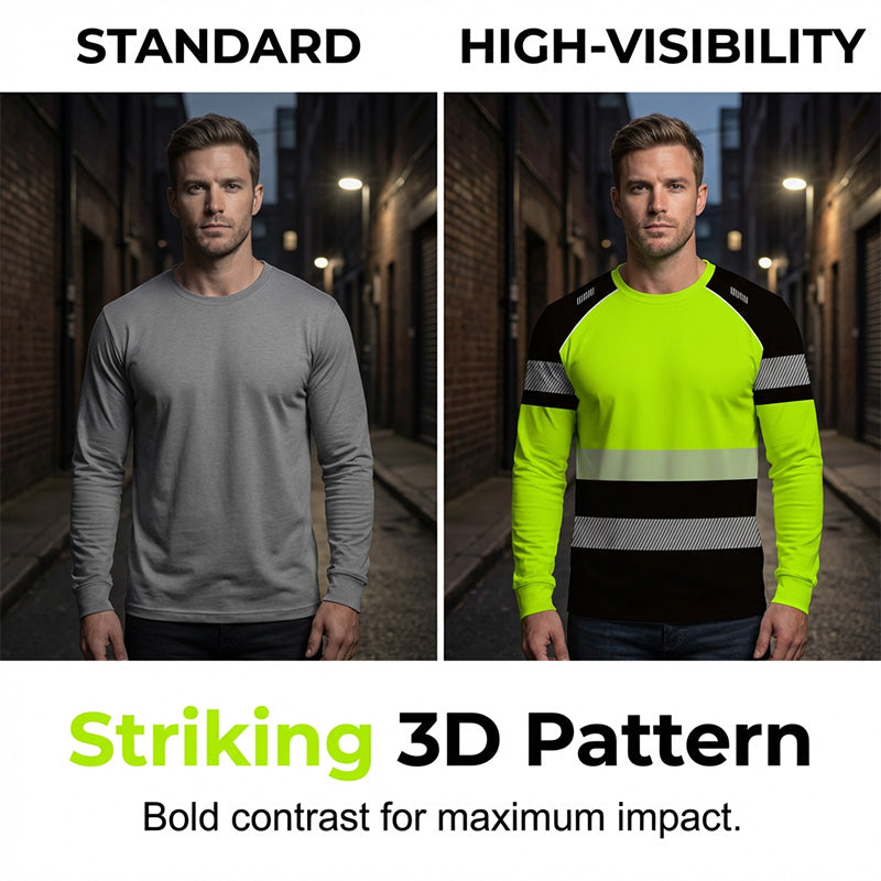 👕 50% RABATT! 🏃‍♂️ Sportliches Herren-Longsleeve – Feuchtigkeitsableitend & mit dezentem Print – Perfekt für aktive Tage, Joggen oder Freizeit – atmungsaktiv und bequem 🌿
