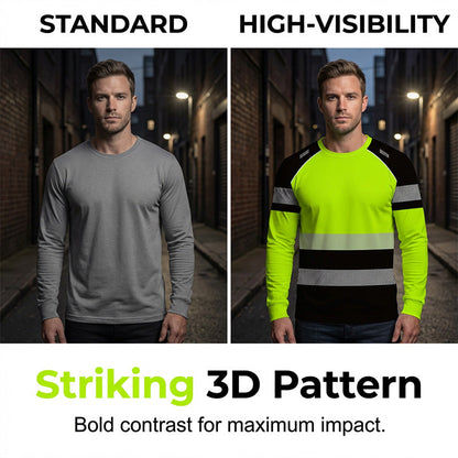 👕 50% RABATT! 🏃‍♂️ Sportliches Herren-Longsleeve – Feuchtigkeitsableitend & mit dezentem Print – Perfekt für aktive Tage, Joggen oder Freizeit – atmungsaktiv und bequem 🌿