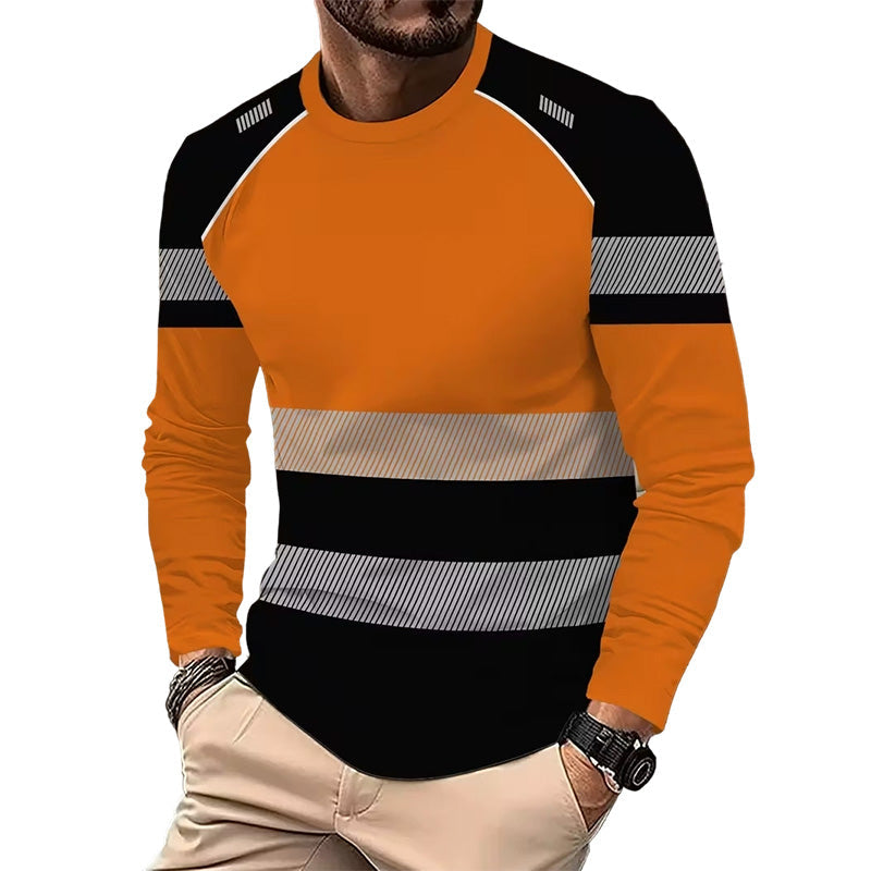 👕 50% RABATT! 🏃‍♂️ Sportliches Herren-Longsleeve – Feuchtigkeitsableitend & mit dezentem Print – Perfekt für aktive Tage, Joggen oder Freizeit – atmungsaktiv und bequem 🌿
