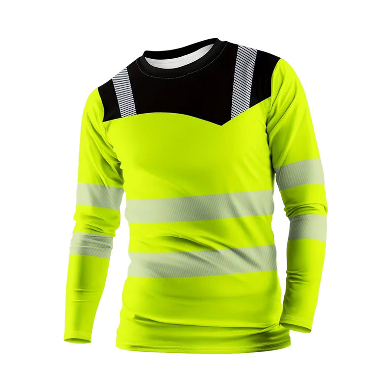 👕 50% RABATT! 🏃‍♂️ Sportliches Herren-Longsleeve – Feuchtigkeitsableitend & mit dezentem Print – Perfekt für aktive Tage, Joggen oder Freizeit – atmungsaktiv und bequem 🌿