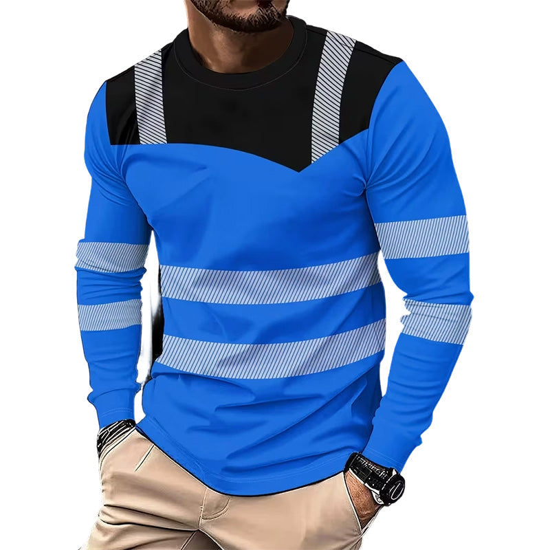 👕 50% RABATT! 🏃‍♂️ Sportliches Herren-Longsleeve – Feuchtigkeitsableitend & mit dezentem Print – Perfekt für aktive Tage, Joggen oder Freizeit – atmungsaktiv und bequem 🌿