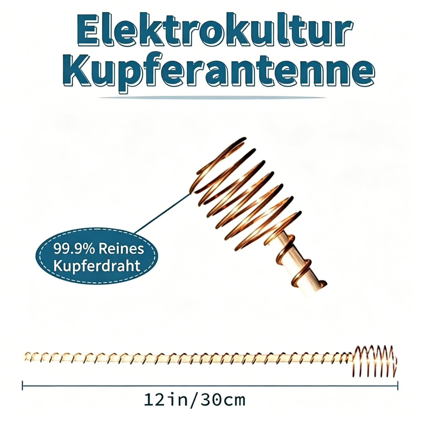 🔥2 kaufen 1 gratis ! 🔥Ein Faden – Elektro-Kultur-Kupferantenne