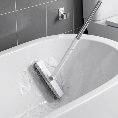 🧽✨ 2-in-1 Fugen- & Eckenbürste mit Abzieher | Reinigungsbürste für Ecken & Fugen