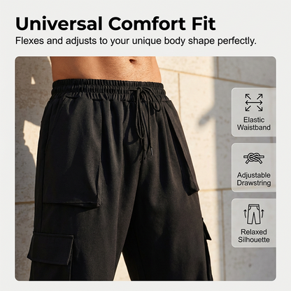 👖🥾 50% RABATT! Robustes Outdoor-Cargohose – Schnelltrocknend, atmungsaktiv & mit verstellbarem Bund, ideal für Wandern, Angeln & Camping 🌲