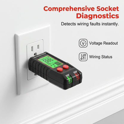 📢Mid-Season Sale: −50% nur für kurze Zeit⏰Digital Circuit Breaker Finder and Outlet Tester Kit – Sicherungen finden, Steckdosen testen – in Sekunden 🔌🛡️