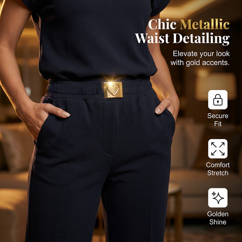 🔥👚 50% RABATT! Women's Casual Top & Pants 2-Piece Set – lässiger Zweiteiler für Alltag, Büro & Reise. 🌸💨